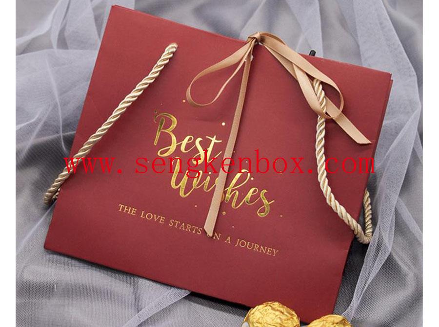 Red Festive Thick Paper Case Red Festive Thick Paper Case