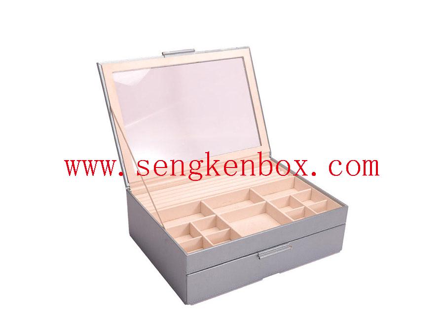 Earring Ring Packaging Leather Box Earring Ring Packaging Leather Box
