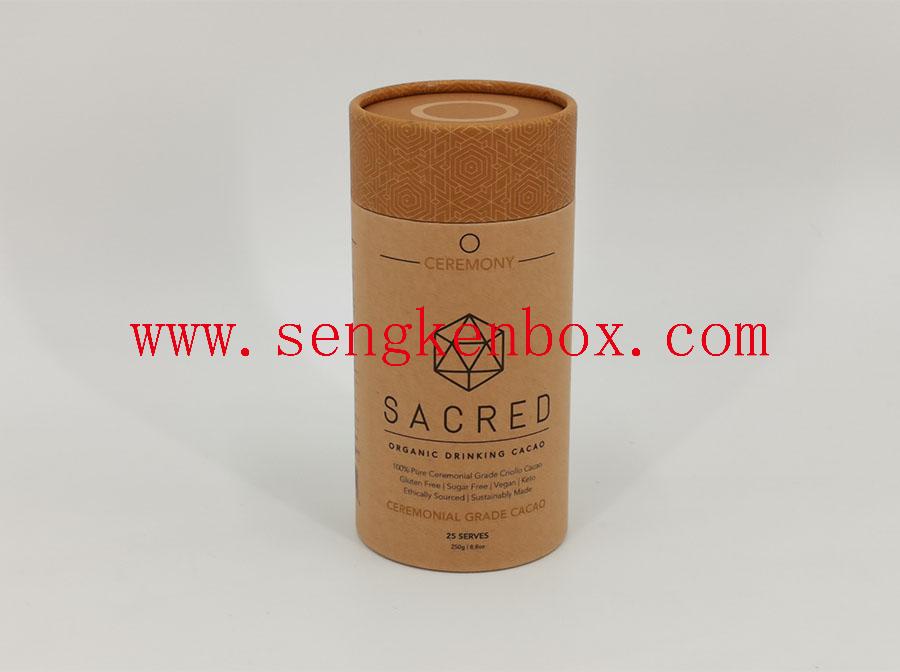 Food Grade Paper Cacao Cans Food Grade Paper Cacao Cans