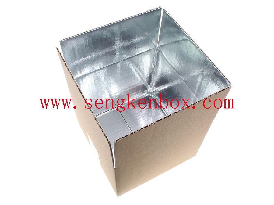 Foil Reflective Kraft Gift Paper Box