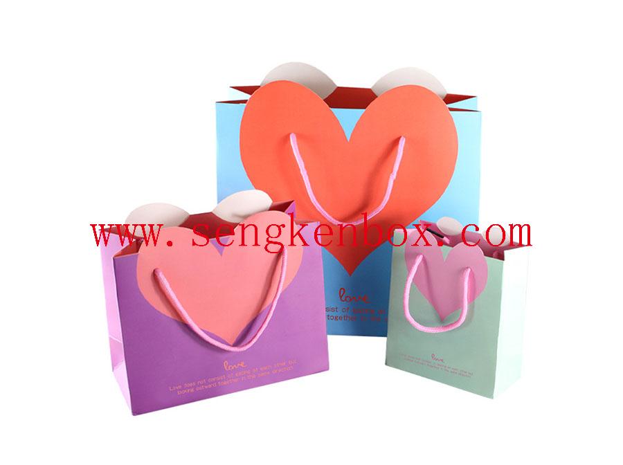 Custom Sized Love Gift Paper Bag Custom Sized Love Gift Paper Bag