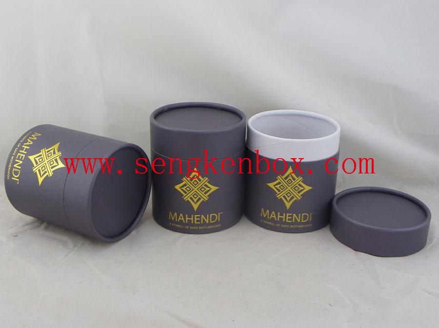 Round Paper Container Tea Packaging Tube Round Paper Container Tea Packaging Tube