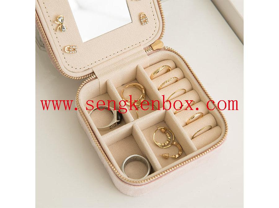 Jewelry Storage Leather Packaging Case