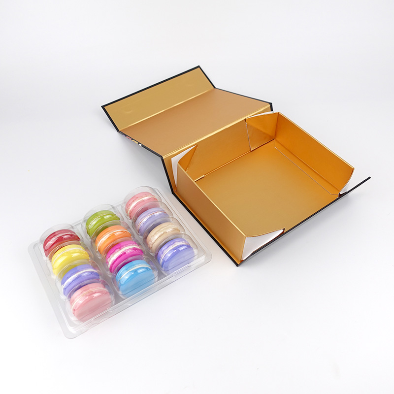 12 Macaron Paper Magnet Gift Box