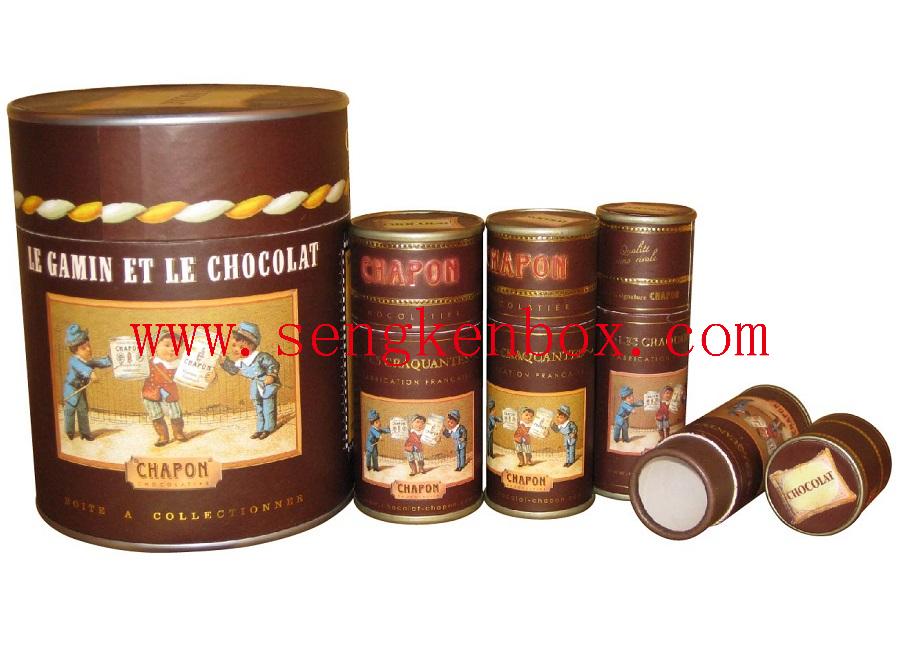 Paper Chocolate Packaging Tube Paper Chocolate Packaging Tube