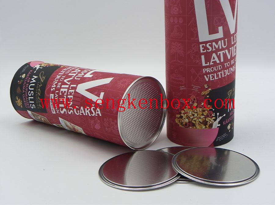 Food Packaging Paper Canister Food Packaging Paper Canister