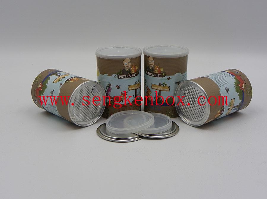 Food Grade Snacks Packaging Paper Cans Food Grade Snacks Packaging Paper Cans