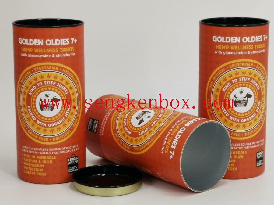 Veterinary Medicine Packaging Round Canister Veterinary Medicine Packaging Round Canister