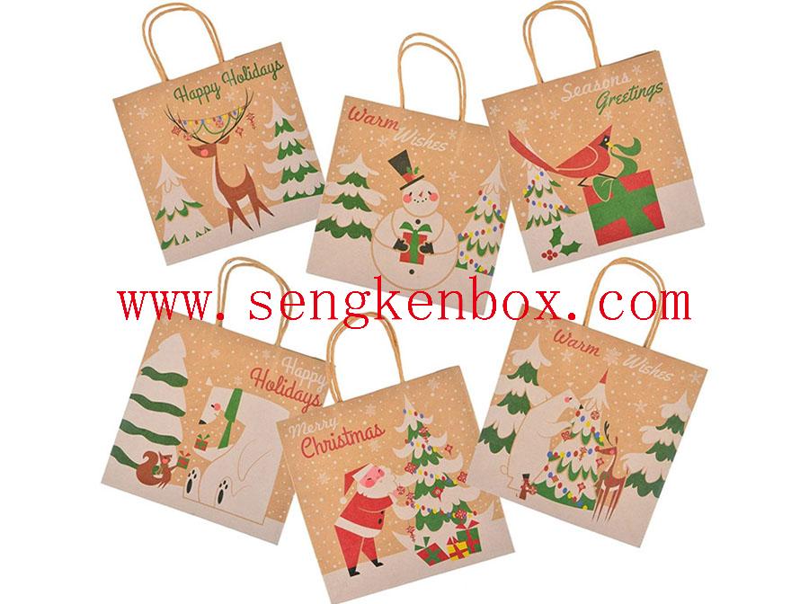 Custom Printed Kraft Paper Bag Custom Printed Kraft Paper Bag
