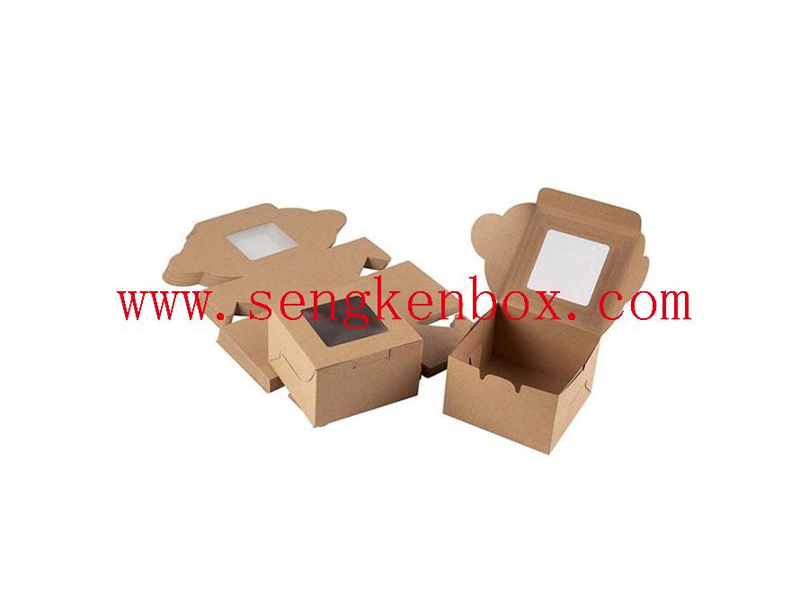 Food Paper Case With Visual Window Food Paper Case With Visual Window