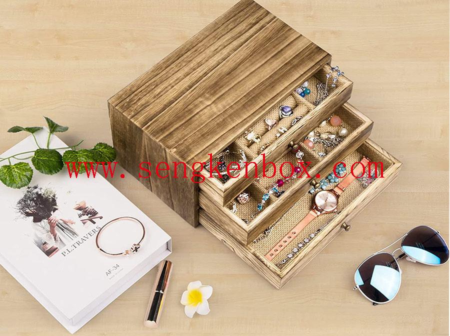 Wooden Gift Box With Three Layers Wooden Gift Box With Three Layers