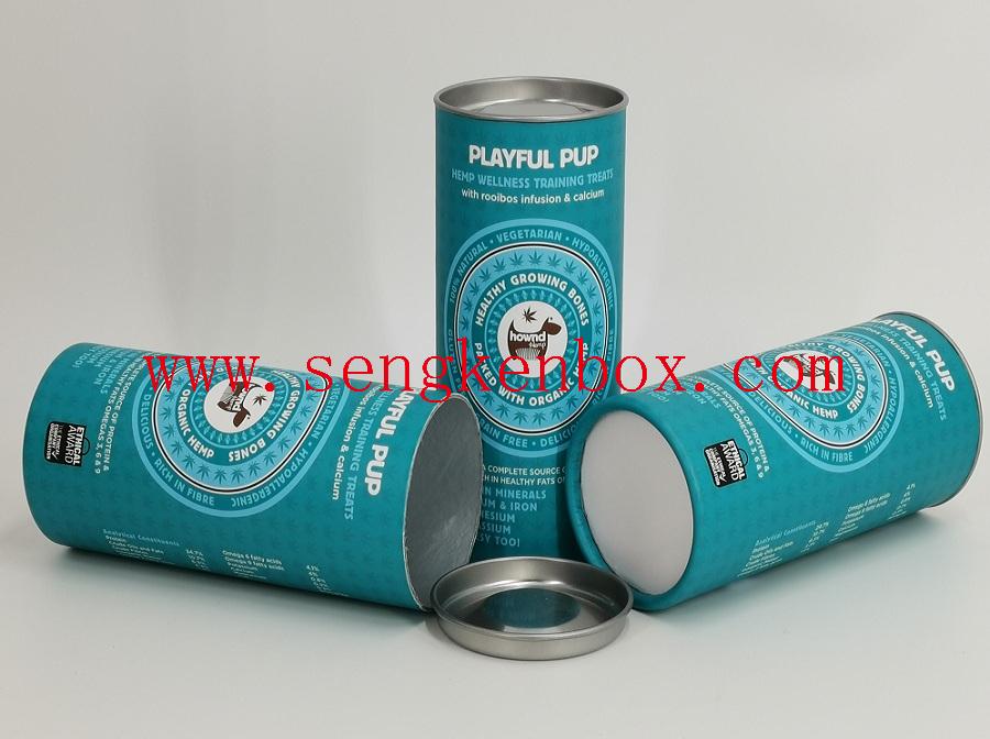 Dog Nutritional Food Packaging Cardboard Tube Dog Nutritional Food Packaging Cardboard Tube