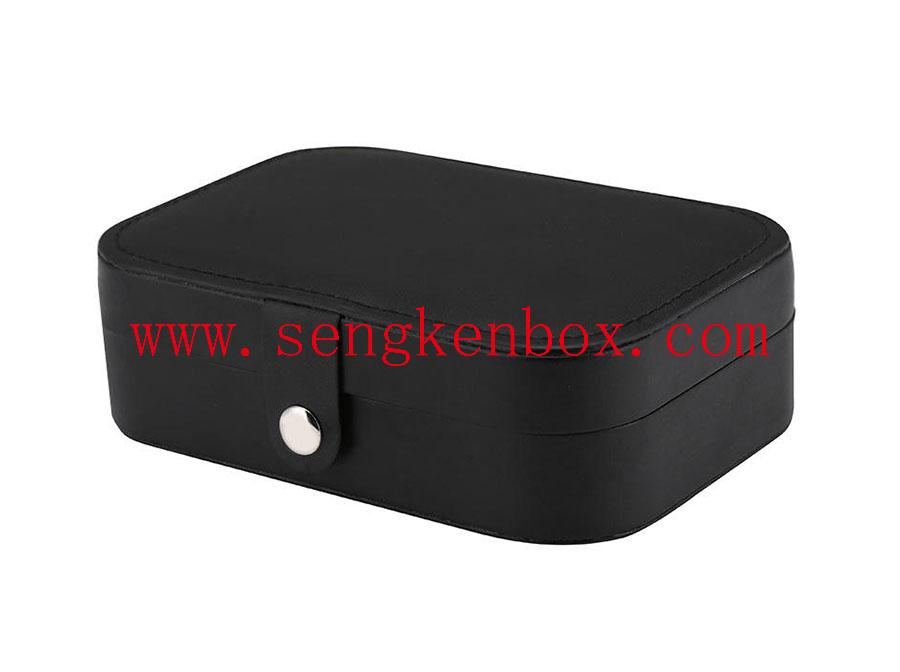 Black Storage Leather Box Black Storage Leather Box