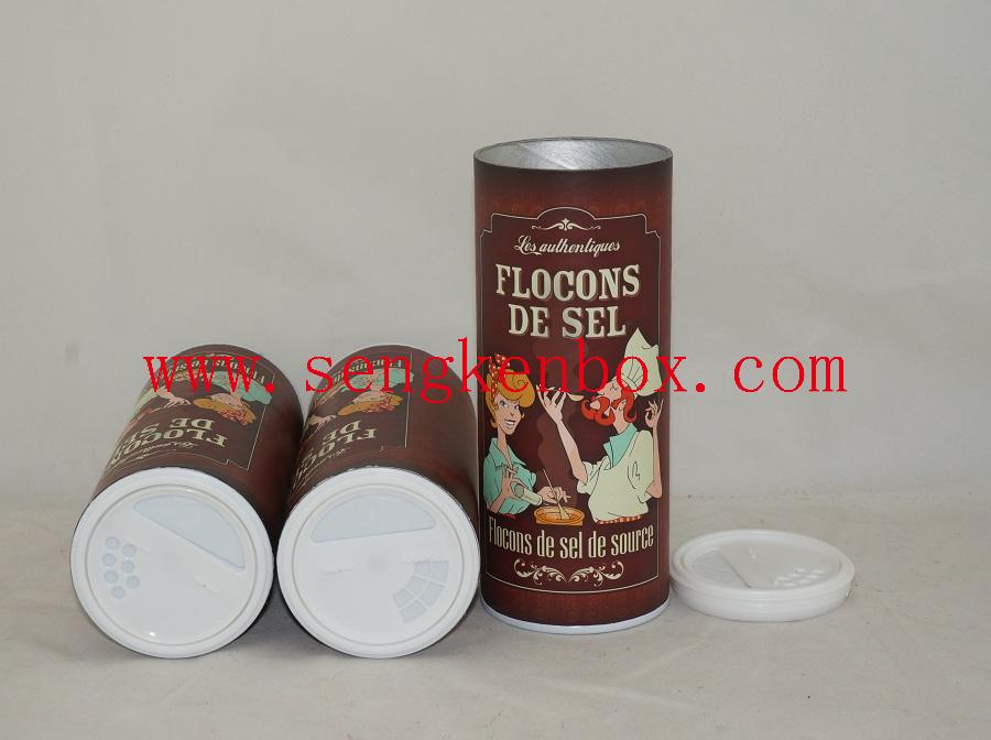 Salt Packaging Sifter Paper Cans Salt Packaging Sifter Paper Cans