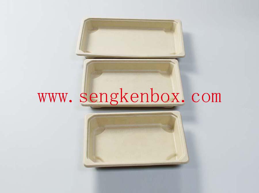 Paper Bento Box With Plastic Cover Paper Bento Box With Plastic Cover
