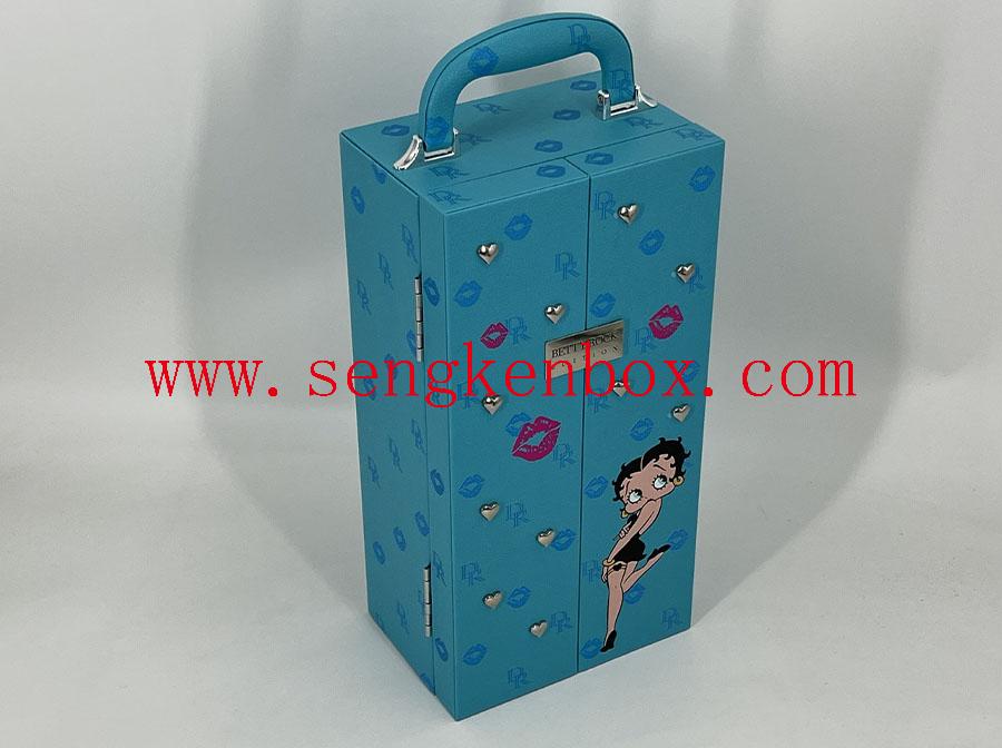 Champagne Packaging Leather Box Champagne Packaging Leather Box