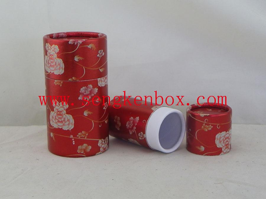 Round Paper Tea Packaging Cans Round Paper Tea Packaging Cans
