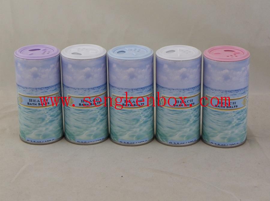 Bath Salt Packaging Grease-proof Composite Shaker Paper Cardboard Tube Bath Salt Packaging Grease-proof Composite Shaker Paper Cardboard Tube