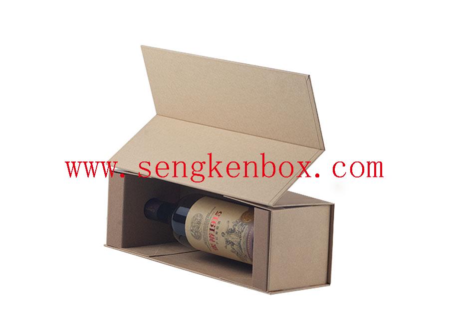 Kraft Paper Red Wine Box Kraft Paper Red Wine Box