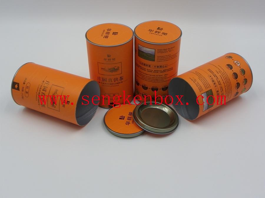 Composite Paper Cans with Insert Lid