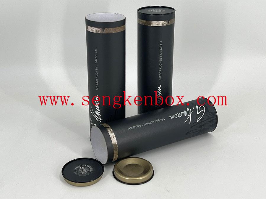 Custom Decorative Pattern Paper Cans Packaging