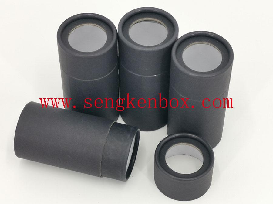 Paper Tube with PET Clear Window Paper Tube with PET Clear Window