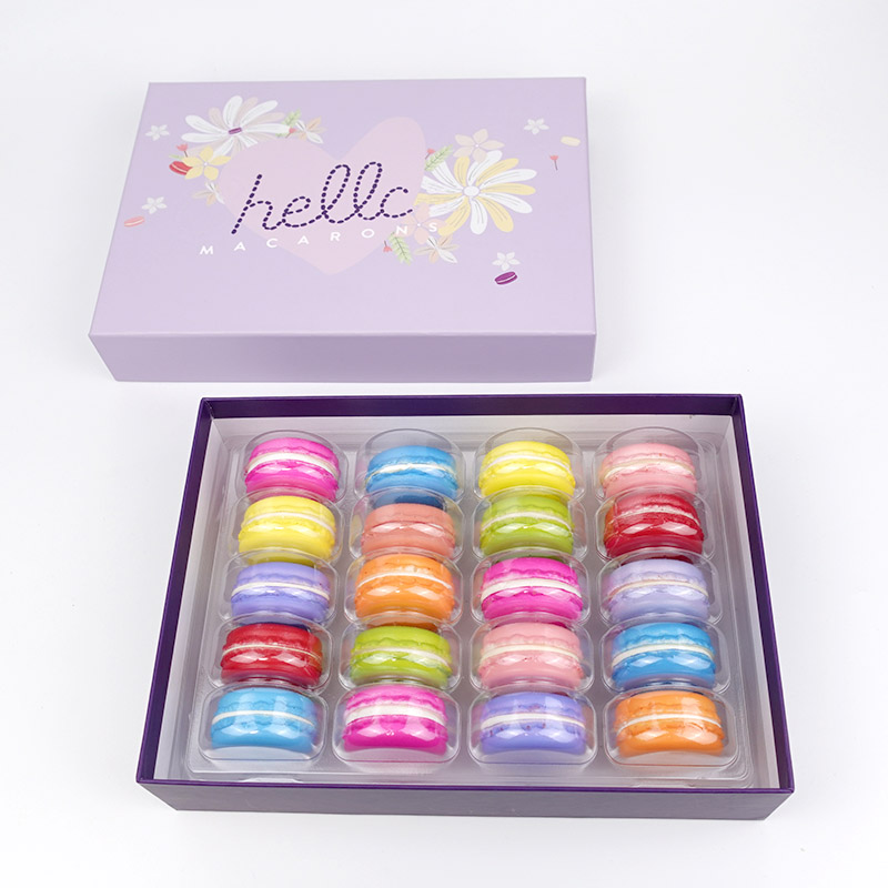 20 macarons luxury gift box