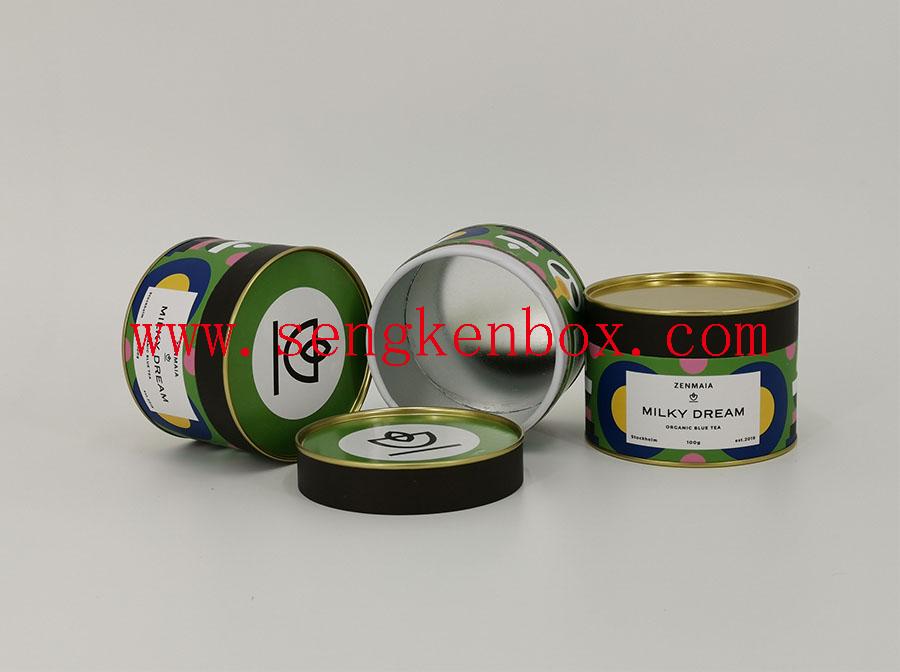 Tube Packaging with Metal Lid Tube Packaging with Metal Lid