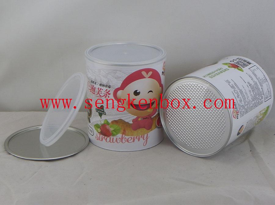 Cheese Curl Packaging Paper Cans Cheese Curl Packaging Paper Cans