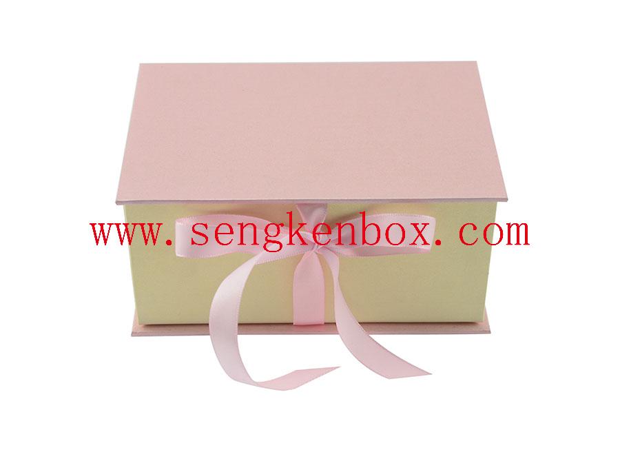Pink Gift Packing Detachable Paper Bag
