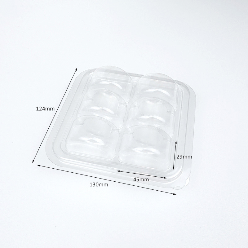 6 macarons plastic blister tray