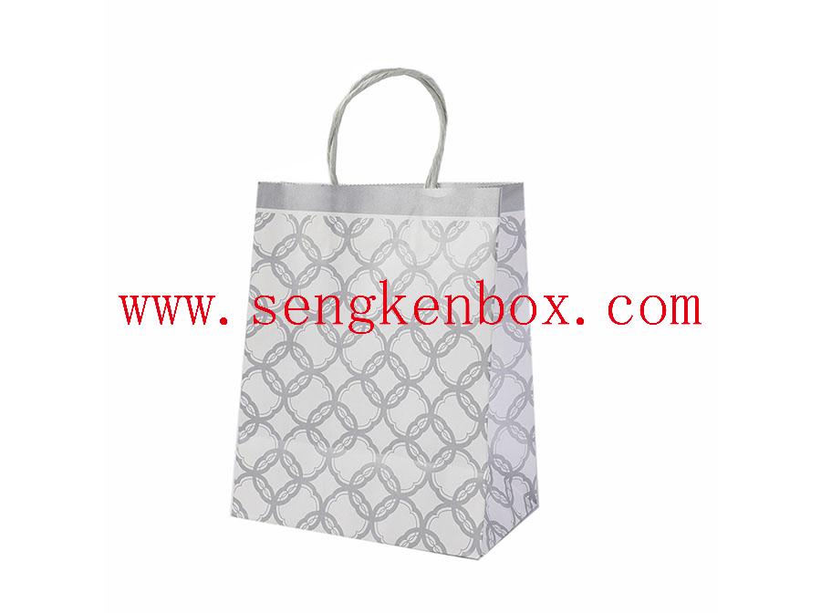Diamond Check Paper Bag Diamond Check Paper Bag