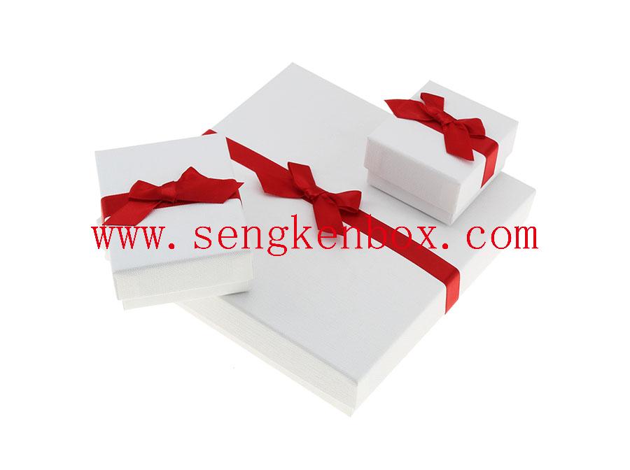 Red And White Cardboard Box