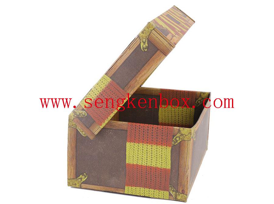 Vintage Color Foldable Shoe Paper Case Vintage Color Foldable Shoe Paper Case