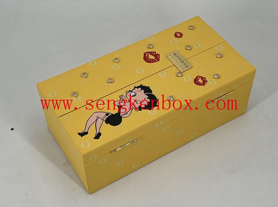 Cartoon Pattern Packaging Leather Box Cartoon Pattern Packaging Leather Box
