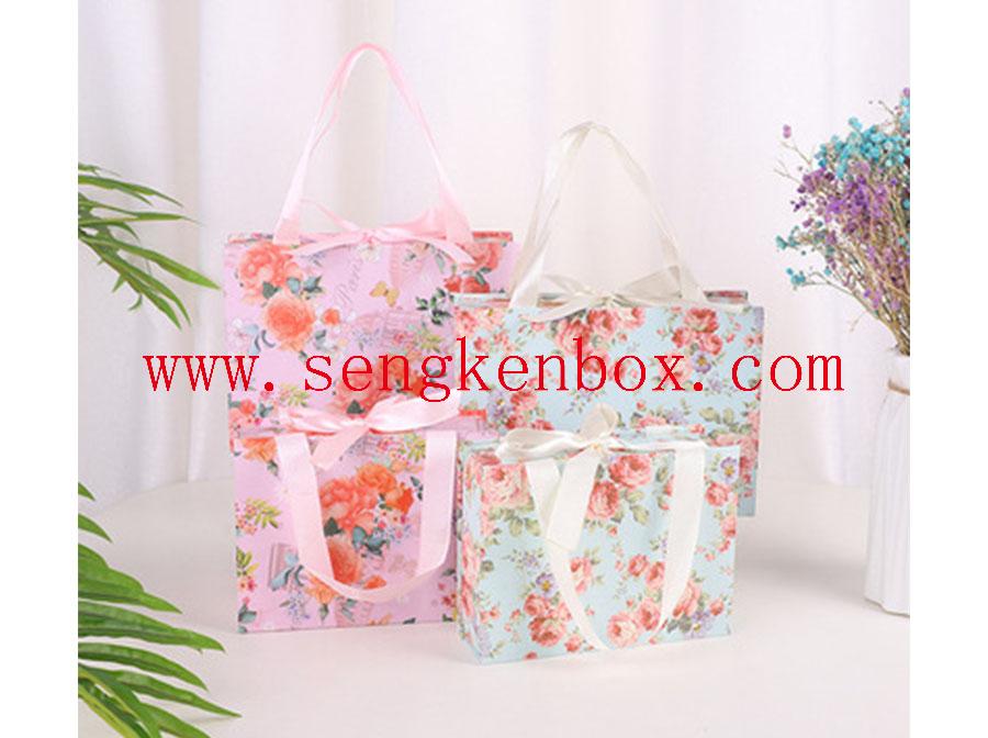Floral Print Packaging Paper Case Floral Print Packaging Paper Case