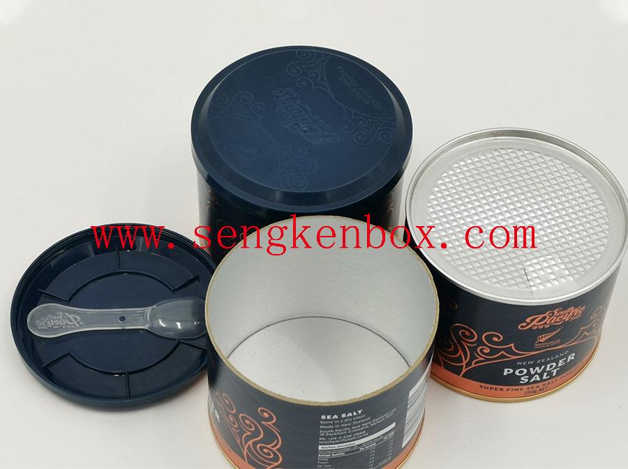 Powder Salt Paper Sealed Can Powder Salt Paper Sealed Can
