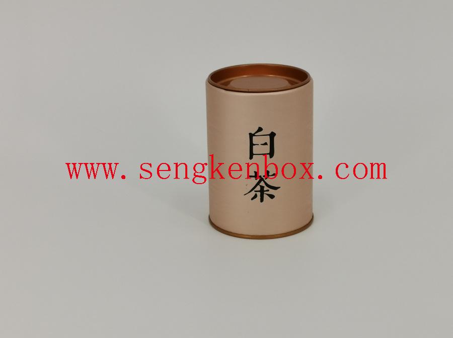 Rolled Edge Tea Packaging Paper Cans Rolled Edge Tea Packaging Paper Cans