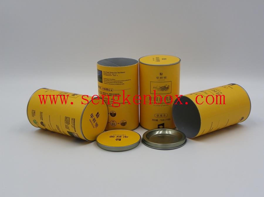 Food Grade Tea Round Box Food Grade Tea Round Box