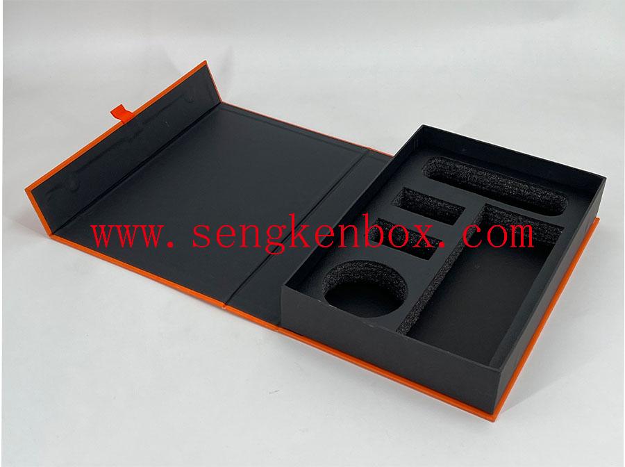 Contains Foam Fixed Objects Leather Box Contains Foam Fixed Objects Leather Box