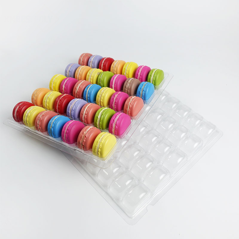 35 macarons display blister tray