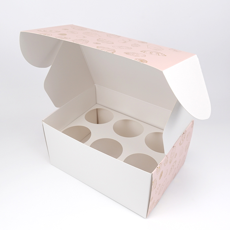 Cupcake paper box