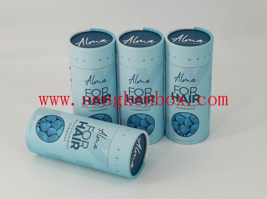 Food Grade Aluminum Foil Lined With Blue Sheet Vitamin Packing Food Grade Aluminum Foil Lined With Blue Sheet Vitamin Packing