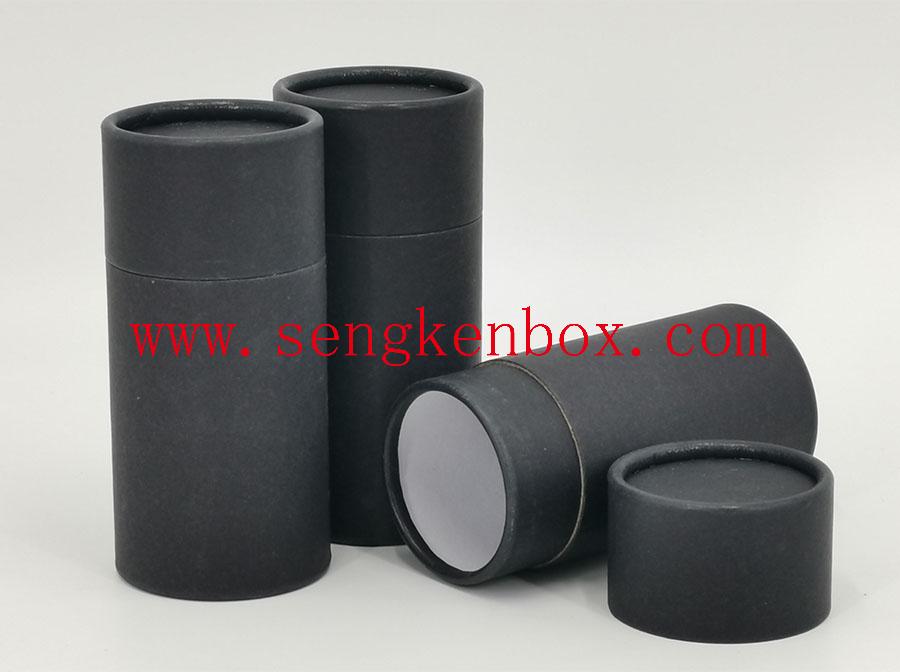 Tea Packaging Black Paper Tube Tea Packaging Black Paper Tube
