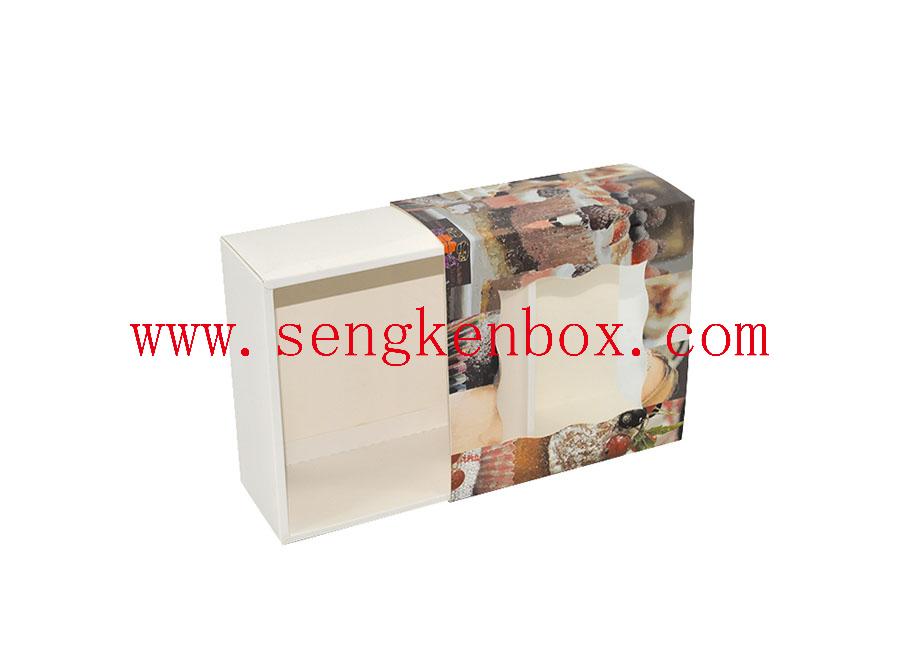 Cake Paper Box With Pulling Type Cake Paper Box With Pulling Type