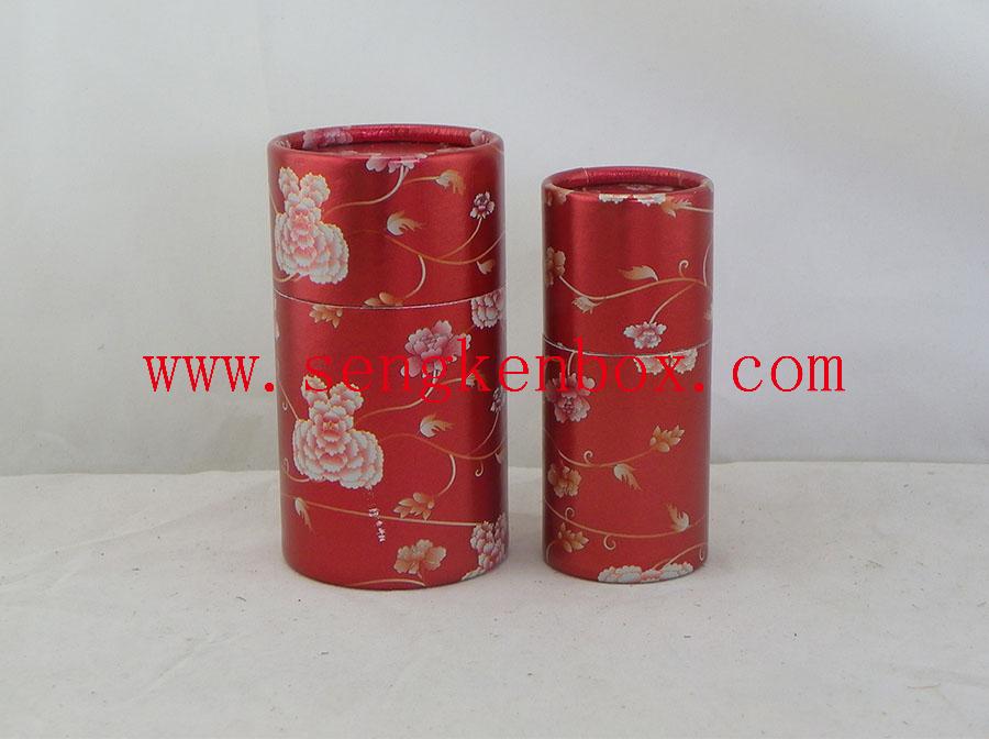 Round Paper Container Tea Packaging Tube Round Paper Container Tea Packaging Tube