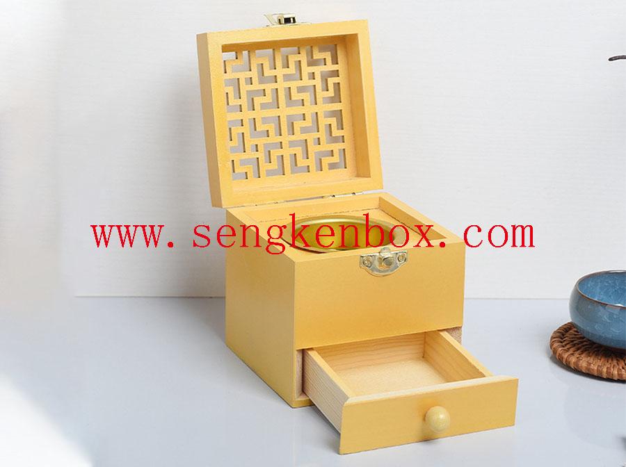 Packaging Wooden Box With Hollow Lid Packaging Wooden Box With Hollow Lid