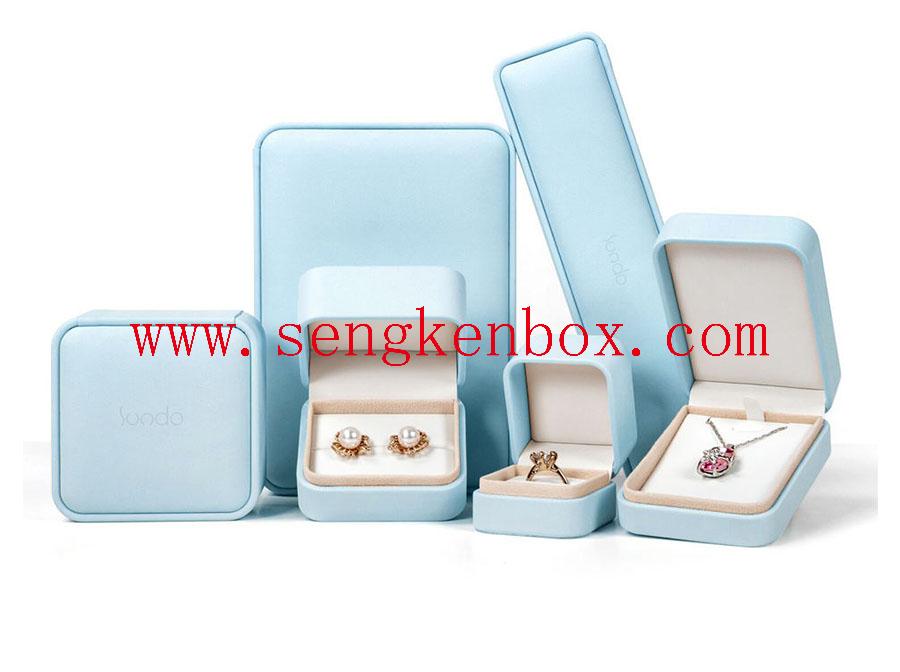 Ring Necklace Leather Jewelry Box Ring Necklace Leather Jewelry Box
