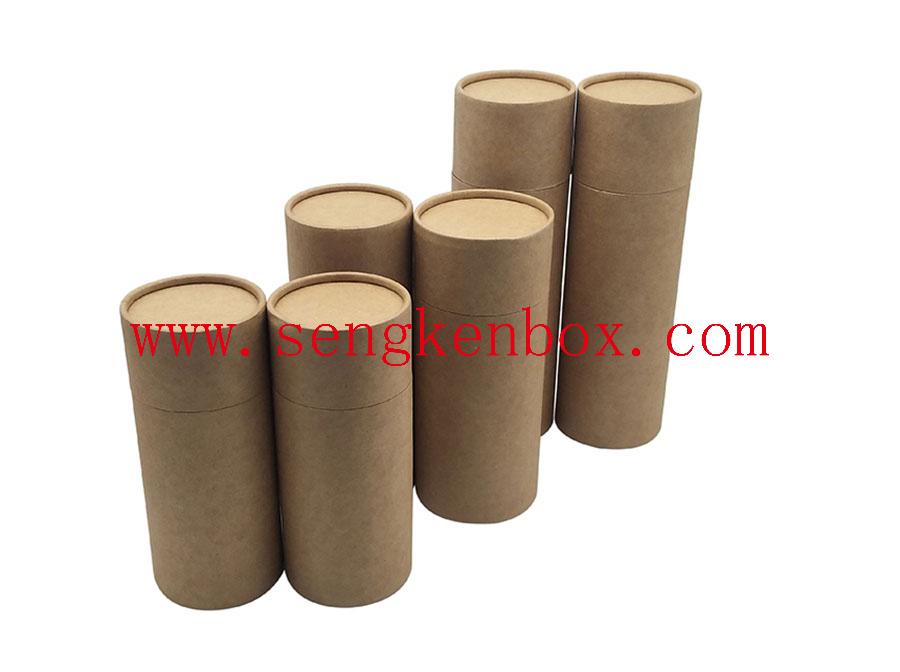 Brown Paper Cylinder Packaging Tube Brown Paper Cylinder Packaging Tube