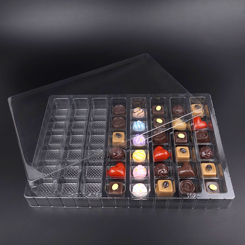 48 chocolates plastic box